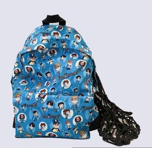 MOCHILA ESCOLAR 30X43CMS + RED BALON FUTBOLISIMOS