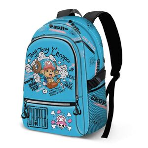 MOCHILA ESCOLAR DOBLE ONE PIECE CHOPPER KARACTERMANIA