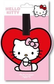 ETIQUETA VIAJE MALETA CORAZON STITCH CERDA