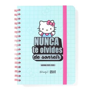 AGENDA ESCOLAR SEMANAL 25/26 HELLO KITTY X MR. WONDERFUL