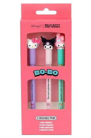BOLIS BORRABLES BO-BO (SET 3) - HELLO KITTY, MY ME