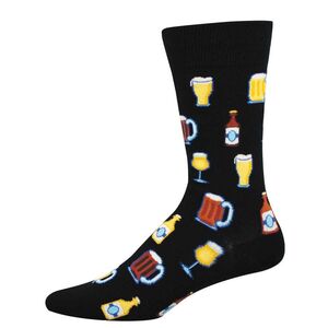 CALCETINES ALGODON M/CAÑA (T-40/46) VASO CERVEZA SOCKSMITH