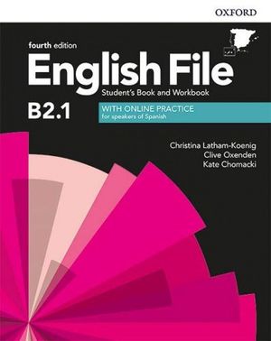 ENGLISH FILE (B2.1) PACK STUDENT'S BOOK +WORKBOOK WITH KEY (OXFORD)