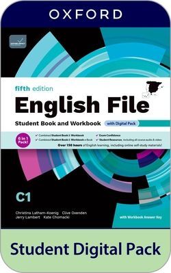 ENGLISH FILE 5TH EDITION C1. STUDENT'S BOOK AND WORKBOOK AND DIGITAL WITH KEY PA