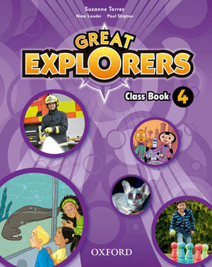 GREAT EXPLORERS 4ºEP CLASS BOOK PACK (OXFORD)