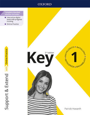 KEY TO BACHILLERATO 1ºBACH SUPPORT & EXTEND PACK (OXFORD)