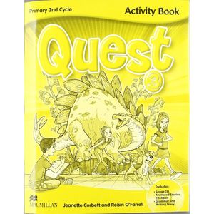 QUEST 3ºEP EJERCICIOS +CD (MACMILLAN)