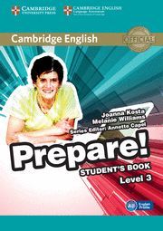 CAMBRIDGE ENGLISH PREPARE! LEVEL 3 STUDENT'S BOOK