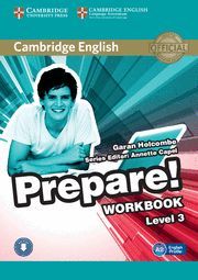 CAMBRIDGE ENGLISH PREPARE! LEVEL 3 WORKBOOK WITH AUDIO