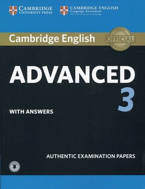 CAMBRIDGE ENGLISH ADVANCED 3 STUDENT'S BOOK +ANSWERS +AUDIO