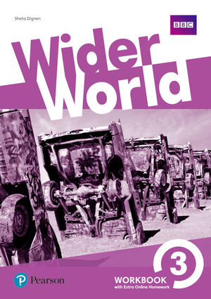 WIDER WORLD 3ºESO WB +EXTRA ONLINE HOMEWORK PACK (PEARSON)