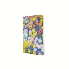 LIBRETA A/5 80HJS 100GRS PUNTOS MONET CRISANTEMOS PAPERBLANKS