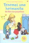 TENEMOS UNA HERMANITA (CON PEGATINAS)