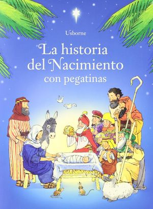 LA HISTORIA DEL NACIMIENTO CON PEGATINAS