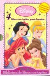 PRINCESAS 4 LIBROS TAPITAS PARA LEVANTAR