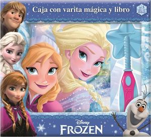 FROZEN. CAJA CON VARITA MÁGICA Y LIBRO