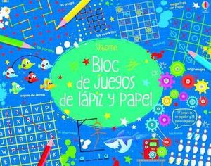 BLOC DE JUEGOS DE LÁPIZ Y PAPEL