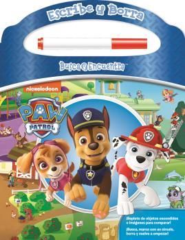 ESCRIBE Y BORRA PAW PATROL.(BUSCA Y ENCUENTRA)