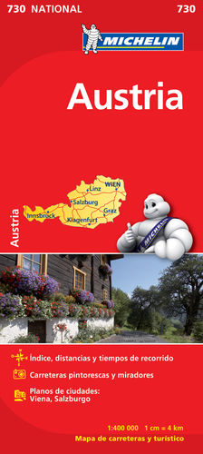 MAPA NATIONAL AUSTRIA
