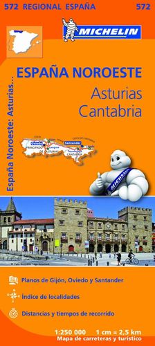 MAPA REGIONAL 572 ASTURIAS, CANTABRIA