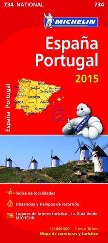 MAPA NATIONAL ESPAÑA - PORTUGAL