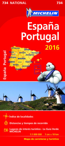 MAPA NATIONAL ESPAÑA - PORTUGAL