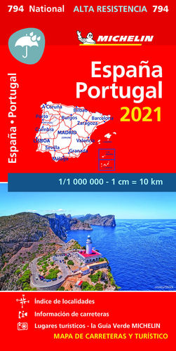 MAPA NATIONAL 794 ESPAÑA&PORTUGAL 