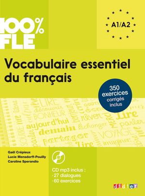 VOCABULAIRE ESSENTIEL DU FRANÇAIS (A2) LIVRE+CD (DIDIER)