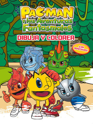 DIBUJA Y COLOREA (PAC-MAN. ACTIVIDADES)