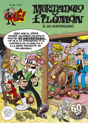 EL 60 ANIVERSARIO (OLÉ! MORTADELO 209)