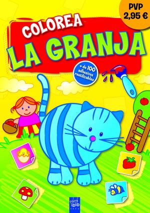 COLOREA LA GRANJA. GATITO