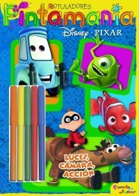 DISNEY-PIXAR. PINTAMANÍA ROTULADORES