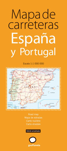 MAPA DE CARRETERAS DE ESPAÑA Y PORTUGAL