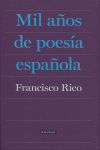 MIL AÑOS DE POESÍA ESPAÑOLA