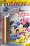 MICKEY Y SUS AMIGOS. PINTAMANÍA LÁPICES DE COLORES