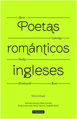 POETAS ROMÁNTICOS INGLESES (EDICIÓN BILINGÜE)