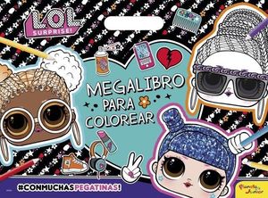 L.O.L. SURPRISE! MEGALIBRO PARA COLOREAR