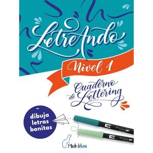 CUADERNO DE LETTERING Nº 1 LETREANDO INICIACION