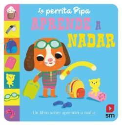 LA PERRITA PIPA APRENDE A NADAR