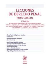 LECCIONES DE DERECHO PENAL. PARTE ESPECIAL (3ºED)