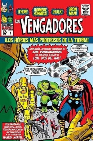 BIBLIOTECA MARVEL LOS VENGADORES 1. 1963-64: THE AVENGERS 1-6 USA