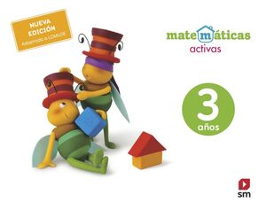 MATEMÁTICAS ACTIVAS. 3 AÑOS 2024 SM
