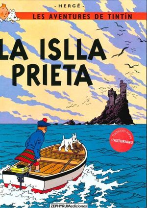 TINTIN - LA ISLLA PRIETA (ASTURIANO)