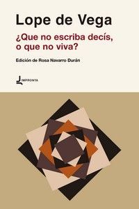 QUE NO ESCRIBA DECIS O QUE NO VIVA?