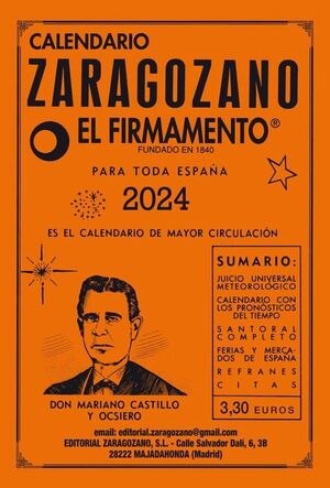 ALMANAQUE ZARAGOZANO 2023