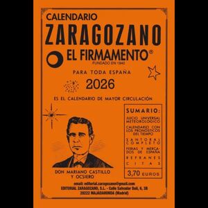 CALENDARIO ZARAGOZANO 2026