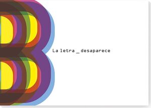 LA LETRA B DESAPARECE