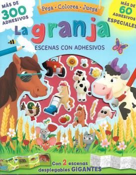 JUEGO ESCENAS CON ADHESIVOS LA GRANJA