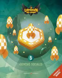 CIENCIAS SOCIALES 5ºEP +LICENCIA DIGITAL. LA LEYENDA DEL LEGADO 2021 (EDELVIVES)