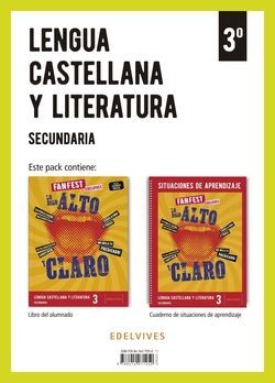 PROYECTO: FANFEST - LENGUA CASTELLANA Y LITERATURA 3 SECUNDARIA. LIBRO DEL ALUMN